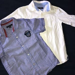 2 Tommy Hilfiger shirts for boys